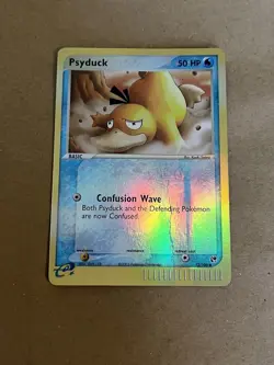 Psyduck 73/100 Sandstorm Reverse Holo Vintage Pokemon Card - Image 1