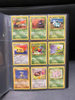 Vintage 1999 Pokemon Cards Collection Bundle Jungle Fossil Base Set No Duplicate - Image 1