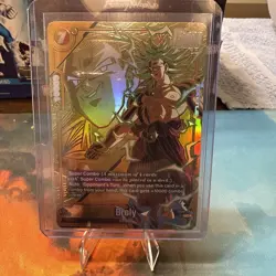Broly FB08-088 Legendary Alternate Art Saiyan's Pride Dragon Ball English Card - Image 1