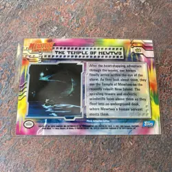 The Temple Of Mewtwo 1999 1st Print Topps Holo Foil #18 Pokemon Card - Image 3