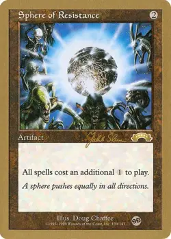 Sphere of Resistance World Championship Decks 1999 LP MTG - Image 1