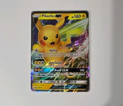 Pokemon Pikachu GX SM232 Black Star Promo Sun & Moon Promos Holo Card - Image 2