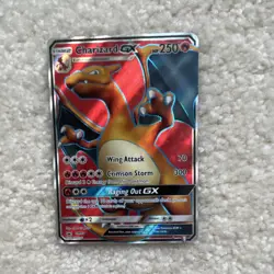 Pokemon Charizard GX SM60 Promo Holo Card Fire Type TCG 2017 - Image 2