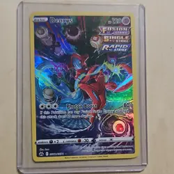 Pokemon Deoxys GG12/GG70 Fusion Strike Ultra Rare Holo Crown Zenith Card - Image 1