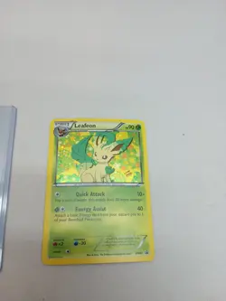 Pokemon TCG Leafeon Black Star Promos Holo Card BW87 NM- - Image 1