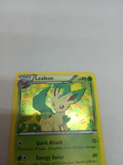 Pokemon TCG Leafeon Black Star Promos Holo Card BW87 NM- - Image 2
