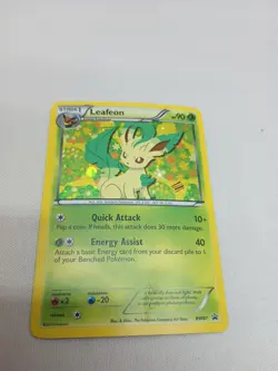Pokemon TCG Leafeon Black Star Promos Holo Card BW87 NM- - Image 3