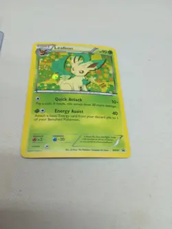 Pokemon TCG Leafeon Black Star Promos Holo Card BW87 NM- - Image 4