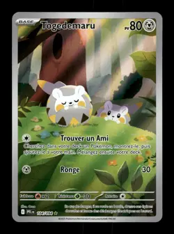Carte Pokemon Togedemaru 104/094 Flammes Fantasmagoriques FR - Image 1