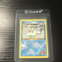Misty’s Seel 1st Edition Gym Challenge 91/132 WOTC Vintage Pokemon - Image 1