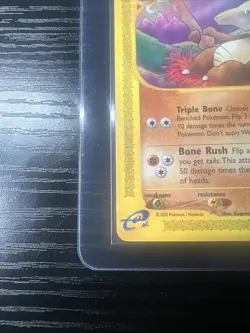 Marowak 54/147 Aquapolis Uncommon WOTC Vintage Pokemon - Image 2