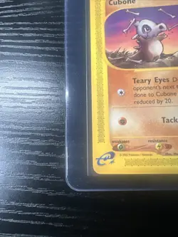 Cubone 72/147 Aquapolis WOTC Vintage Pokemon - Image 2