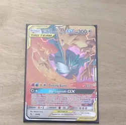 Pokemon Moltres & Zapdos & Articuno GX TAG TEAM Hidden Fates Holo 44/68 - Image 1