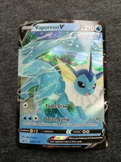 Pokemon TCG Vaporeon V SWSH150 Sword & Shield Black Star Promo Nm - Image 1