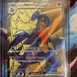 Pokemon TCG Cynthia's Garchomp EX Black Star Promo 204 - Image 2