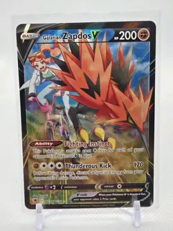 POKEMON GALARIAN ZAPDOS V (TG19/TG30) ASTRAL RADIANCE TRAINER GALLERY HOLO 🔥 - Image 1