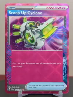 Pokemon Scoop Up Cyclone #128/131 English Prismatic Evolutions Ace Spec - Image 1