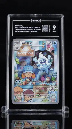 Lot Of 5 Pokemon TAG Slabs Topps TV Detective Pikachu Holiday Promo - Image 3