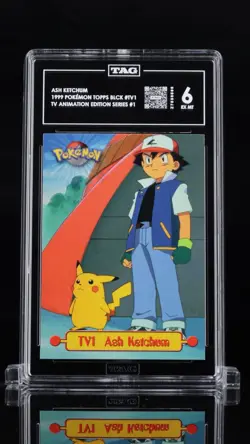 Lot Of 5 Pokemon TAG Slabs Topps TV Detective Pikachu Holiday Promo - Image 4