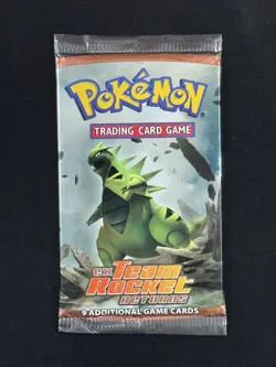 Booster Pack Pokemon EX Team Rocket Returns Sealed Tyranitar 2004 Leger - Image 2