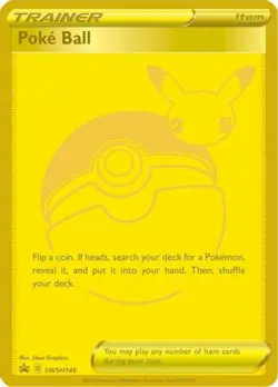 Poke Ball - SWSH146 - SWSH Black Star Promos LP, English Pokemon SWSH Black Star - Image 1