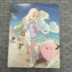 Japanese Pokemon TCG Lillie Collection File Binder Only Used JPN - Image 1