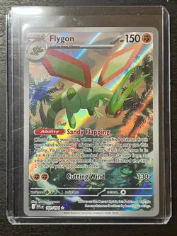 2025 POKEMON PFL EN-PHANTASMAL FLAMES ILLUSTRATION RARE #101 FLYGON - Image 1
