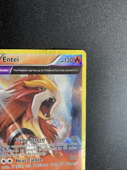 Entei 15/98 Reverse Holo Rare XY Ancient Origins Pokemon TCG - Image 3