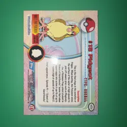 2000 TOPPS SERIES 1 TV ANIMATION EDITION POKEMON PIDGEOT #18 - LP - Image 2