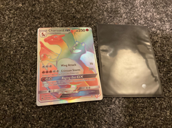 Pokemon TCG Charizard GX Rainbow Rare 150/147 Burning Shadows Secret Rare Holo N - Image 5