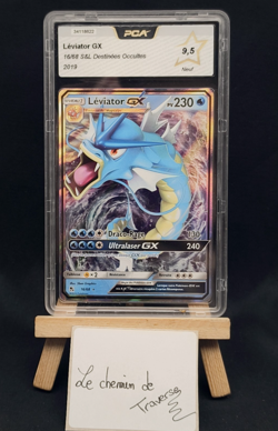 **Destinees Occultes ** LEVIATOR EX 16/68 PCA 9.5 - Carte Pokemon 2019 SL11.5 - Image 1