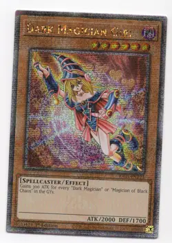 Yugioh! Quarter Century Bonanza *Foil* Dark Magician Girl (RA03-EN123) QCR - Image 1