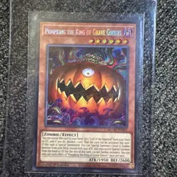 Pumpking the King of Grave Ghosts 1st Edition Secret Rare MZMU-EN001 Yu-Gi-Oh! - Image 2
