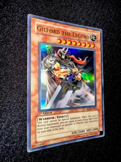 🔥 YUGIOH • GILFORD THE LEGEND • ULTRA RARE • 1st EDITION • SD5-EN001 • NM 🔥 - Image 4