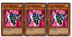 Yugioh- 3X Little-Winguard - Common - Unlimited - DCR-013 - Near Mint - Image 1