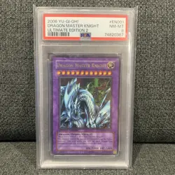 Yu-Gi-Oh! Dragon Master Knight Ultimate Edition 2 UE02-EN001 Limited PSA 8 - Image 1