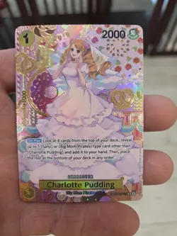 Charlotte Pudding SP OP03-112 Two Legends Foil One Piece TCG - Image 1