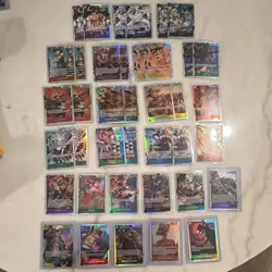 Bandai One Piece Card Game 39 Holo Cards Monkey D. Luffy Zoro Ace Shanks English - Image 1