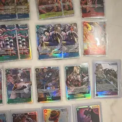 Bandai One Piece Card Game 39 Holo Cards Monkey D. Luffy Zoro Ace Shanks English - Image 5