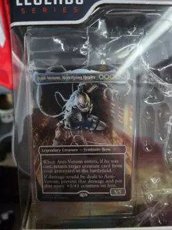 Magic the Gathering Anti-Venom Horrifying Healer Spider-Man Card AGENT VENOM - Image 1