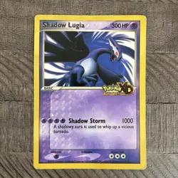 2005 Pokemon Gale Of Darkness Jumbo Shadow Lugia Card - Authentic TCG Card - Image 1