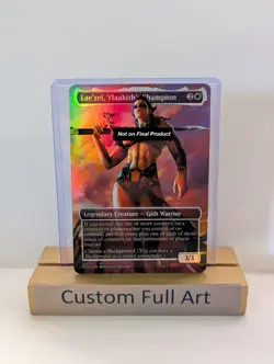 Lae'zel Vlaakith’s Champ Foil Sticker | Custom MTG BG3 Commander - Image 1