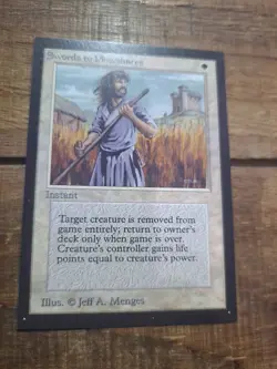 MTG Ce Magic: The Gathering Collector's Edition Swords to Plowshares NM - Image 2