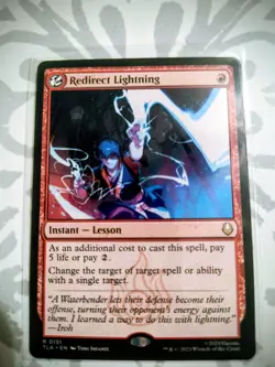Redirect Lightning Avatar: The Last Airbender Magic The Gathering MTG x2 0151 NP - Image 3