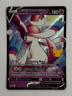 Pokemon TCG Dark Sylveon V SWSH134 Promo SWSH: Sword & Shield Promo Cards - Image 1