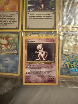 1st Edition Mewtwo (holographic) Pokemon - Image 2
