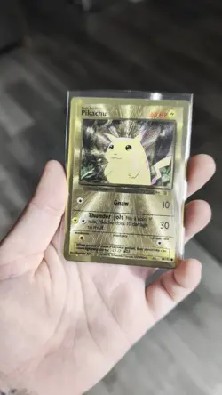 Pikachu Celebrations Gold Metal Card 58/102-Pokemon Ultra Premium Collection-NM - Image 2