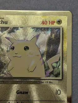 Pikachu Celebrations Gold Metal Card 58/102-Pokemon Ultra Premium Collection-NM - Image 3