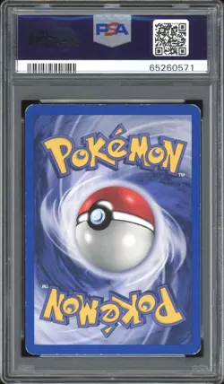 2000 Pokemon FRENCH Unlimited Jungle Aquali-Vaporeon Holo 12/64 PSA 6 EX-MT - Image 2