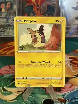 Morpeko 78/202 - Sword & Shield - Rare - Pokemon Card TCG - LP - Image 1